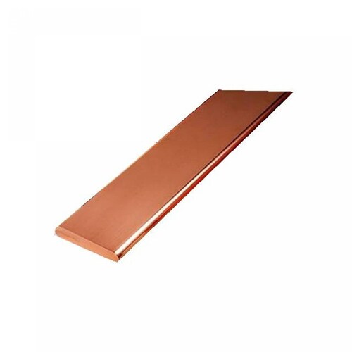 Barra Tierra Física Cobre Solera 1/4X6 pulgadas por Metro