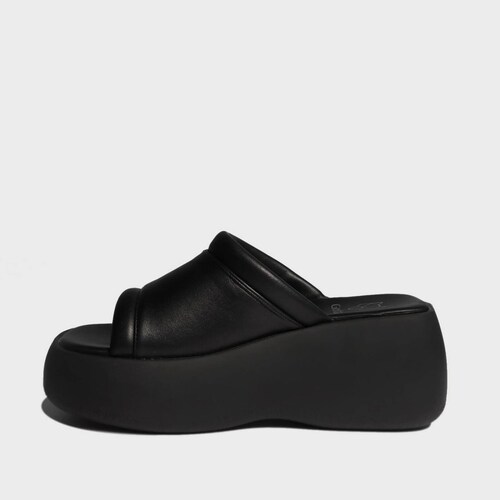 Sandalia Plataforma Negra 25223 