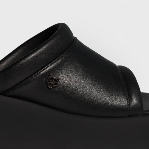 Sandalia Plataforma Negra 25223 