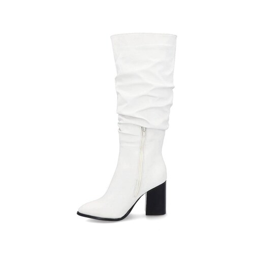 Bota Taco Blanca C5543 