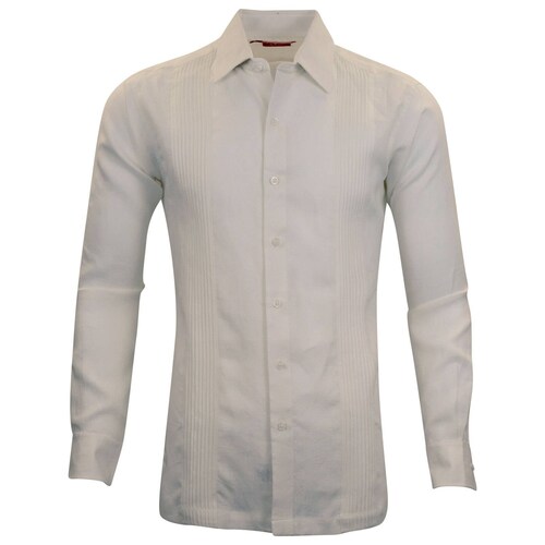 Manchester Guayabera Slim Fit Puño Convertible