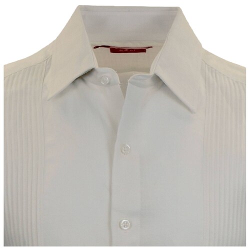 Manchester Guayabera Slim Fit Puño Convertible