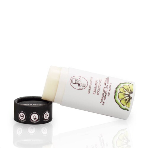 3 Pack- Desodorante Natural de Bergamota- Green Doctor- 55g cada uno