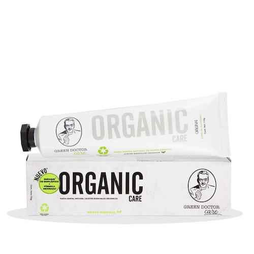 3 Pack- Pasta Dental- Organic Care- Green Doctor- 110g cada una