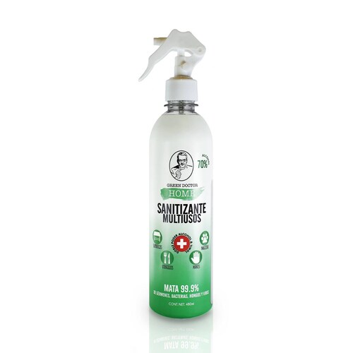 9 Pack- Sanitizante Multiusos- Green Doctor- 480 ml cada uno