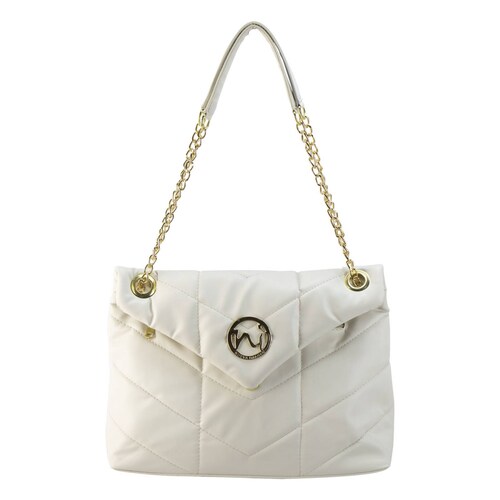 Bolso Para Mujer Late Fiorella Capitonado Sintetico Scarlett Nueva Imagen