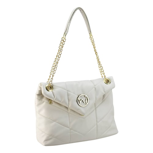 Bolso Para Mujer Late Fiorella Capitonado Sintetico Scarlett Nueva Imagen
