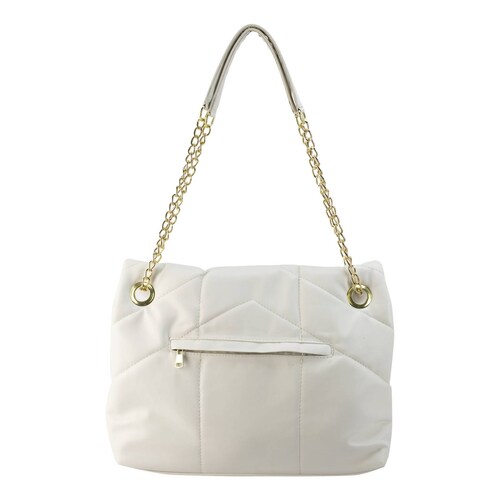 Bolso Para Mujer Late Fiorella Capitonado Sintetico Scarlett Nueva Imagen