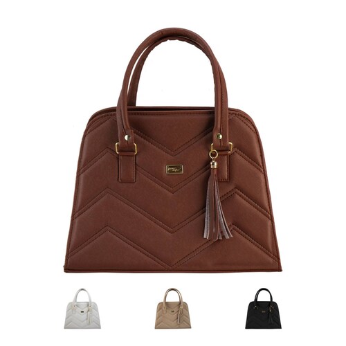 Bolso Para Mujer Chedron Dapra Zic Zag Sintetico Dayra Nueva Imagen