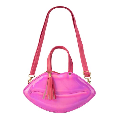Bolso Para Dama Fiusha Vetro Sintetico Kiss Nueva Imagen