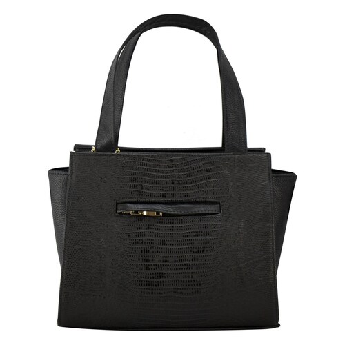 Bolso Para Dama Negro Armadillo Piel/Sintetico Adilene Nueva Imagen