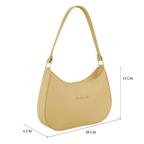 Bolso Para Dama Camello Cabra Sintetico Grace Nueva Imagen