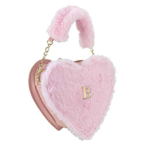 Bolso Para Dama Piñon Peluche Rosa Textil/Sintetico Stella Nueva Imagen