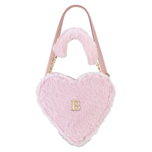 Bolso Para Dama Piñon Peluche Rosa Textil/Sintetico Stella Nueva Imagen