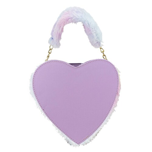 Bolso Para Dama Lila Peluche Algodón Nube Textil/Sintetico Stella Nueva Imagen