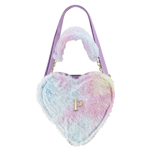 Bolso Para Dama Lila Peluche Algodón Nube Textil/Sintetico Stella Nueva Imagen