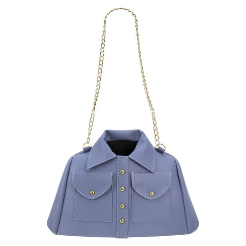 Bolso Para Dama Azul Mezclilla Dapra Sintetico Joss Nueva Imagen