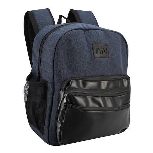 Mochila Unisex Blue Curri Negro Textil/Sintetico Georgia Nueva Imagen