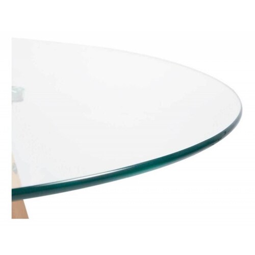 Mesa De Comedor Réplica Eames 90cm   Vidrio