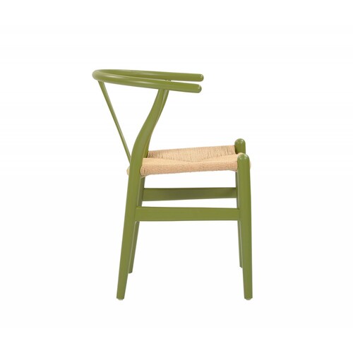 Silla Réplica CH24 Wishbone   Verde