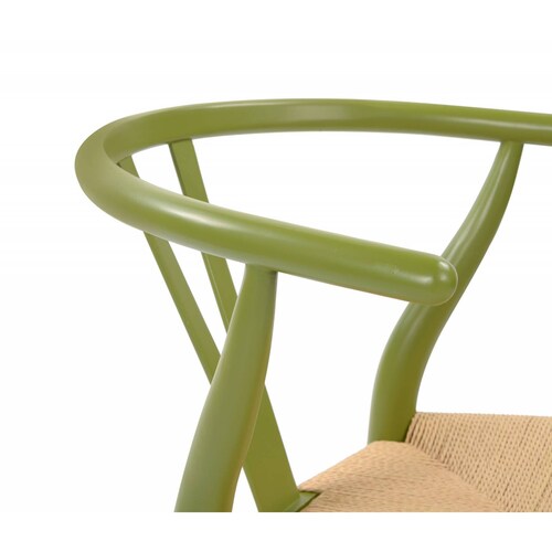 Silla Réplica CH24 Wishbone   Verde