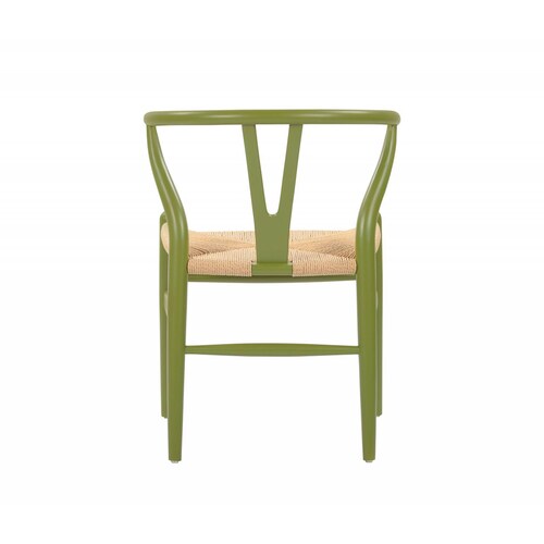 Silla Réplica CH24 Wishbone   Verde
