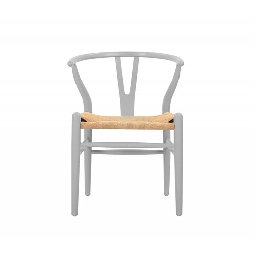 Silla Réplica CH24 Wishbone   Gris