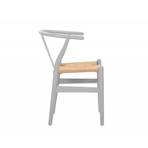 Silla Réplica CH24 Wishbone   Gris
