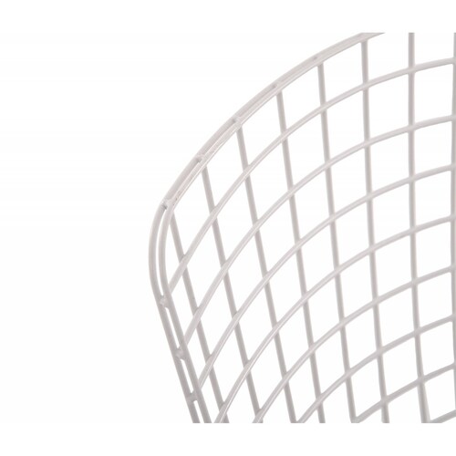 Silla Bertoia réplica blanco   Blanco