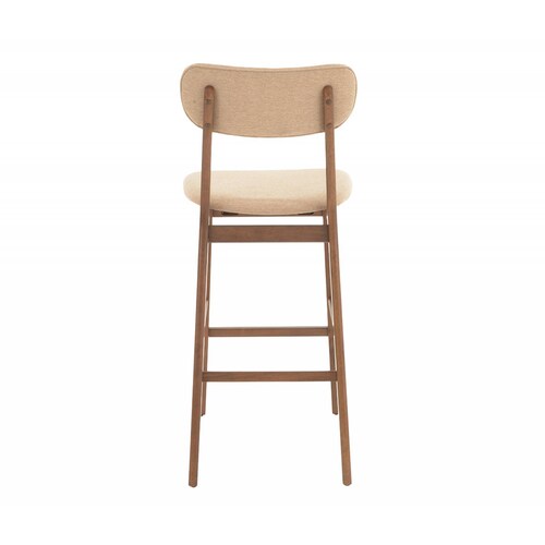 Banco alto Marcela nogal   Beige