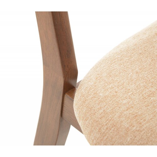 Banco alto Marcela nogal   Beige