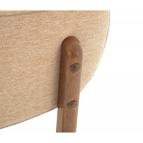 Banco alto Marcela nogal   Beige