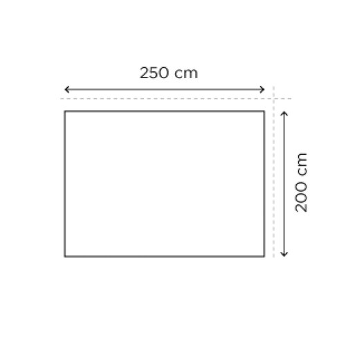 Tapete Tlaola 200x250   Gris