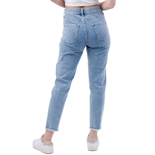 Mom jeans vintage strech, modelo 6211 (light, claro) 