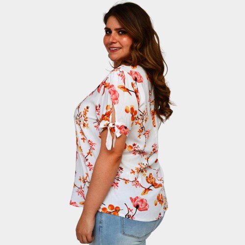 Blusa estamada (talla extra), modelo 1983 