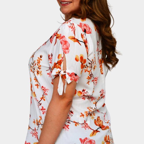 Blusa estamada (talla extra), modelo 1983 