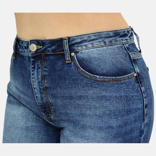 Mom jeans talla extra, modelo 6213 (medium, medio) 