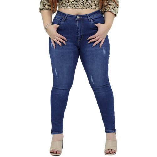 Jeans talla extra con strech, modelo J-DW 389 
