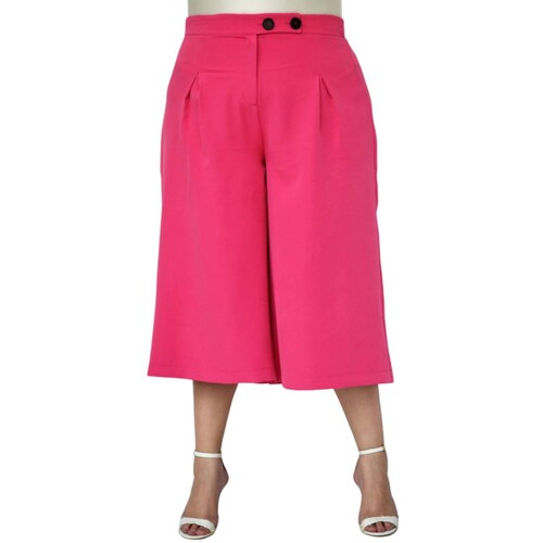 Capri de pierna ancha (talla extra), modelo 7172 (Fiusha) 