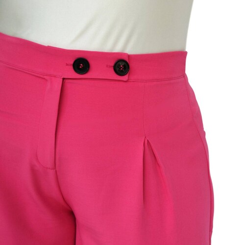 Capri de pierna ancha (talla extra), modelo 7172 (Fiusha) 