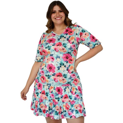 Vestido casual talla extra, modelo 4288 