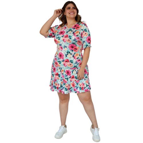 Vestido casual talla extra, modelo 4288 