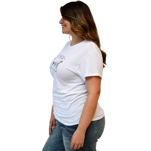 Playera talla extra, modelo 9001-44 Perfect (Blanco) 