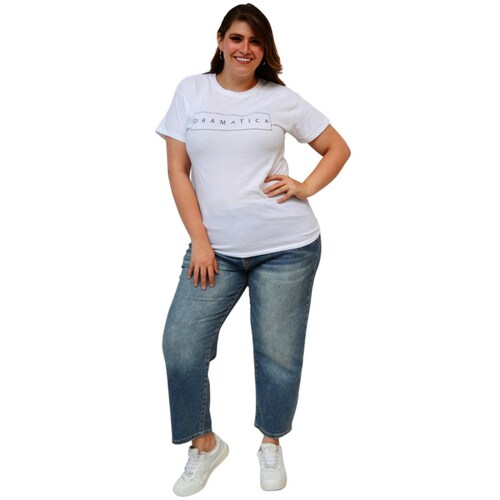 Playera talla extra, modelo 9001-44 Perfect (Blanco) 