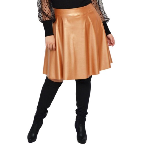 Falda metalizada dorada talla normal llevo 36 – doblece.es