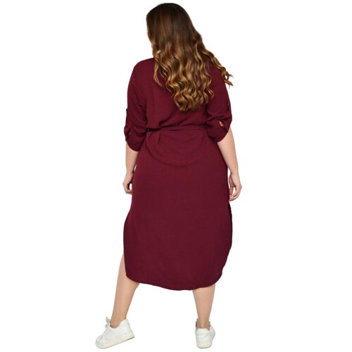 Vestido largo Roman Fashion/Tallas Extras, 1765 (Vino) 