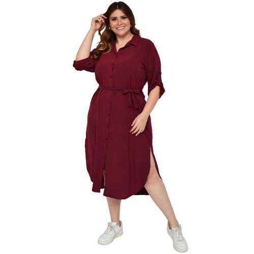 Vestido largo Roman Fashion/Tallas Extras, 1765 (Vino) 