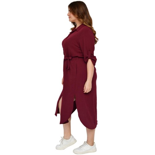 Vestido largo Roman Fashion/Tallas Extras, 1765 (Vino) 