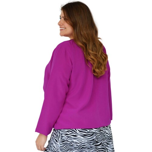 Blazer corto juvenil Roman Fashion/Tallas Extras, 2881 (Magenta) 