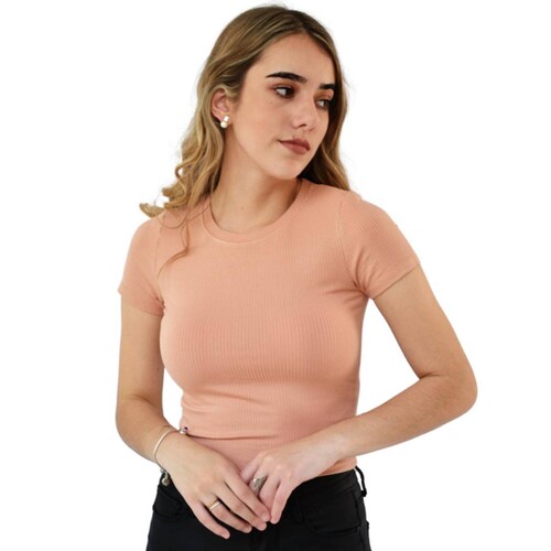 Blusa básica Balam, 0064 (Durazno) .